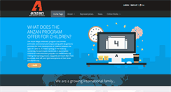 Desktop Screenshot of anzan.com